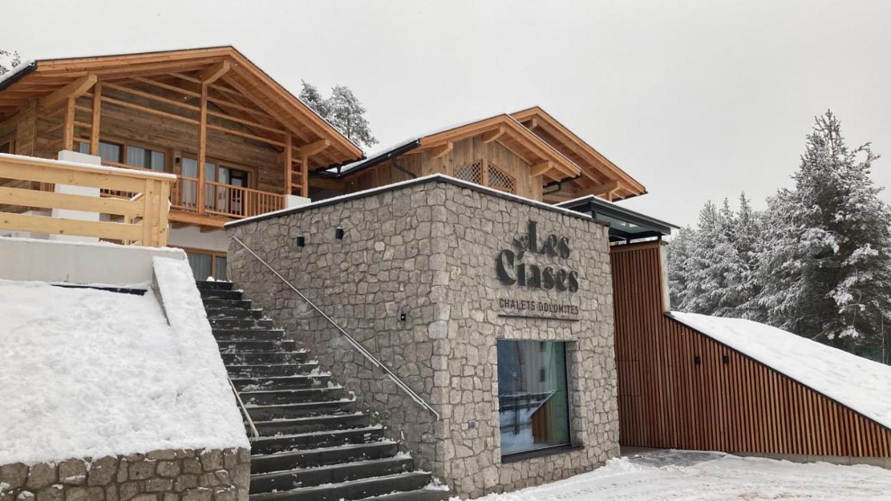 Les Ciases Chalets Dolomites San Vigilio Di Marebbe Exterior photo
