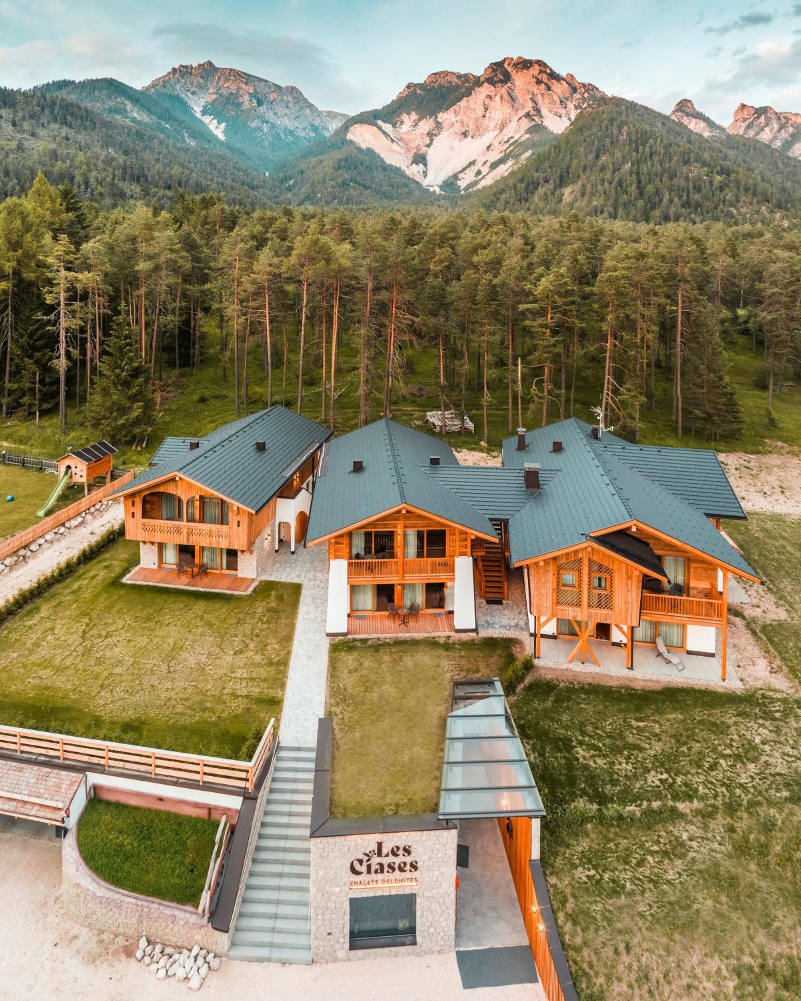 Les Ciases Chalets Dolomites San Vigilio Di Marebbe Exterior photo