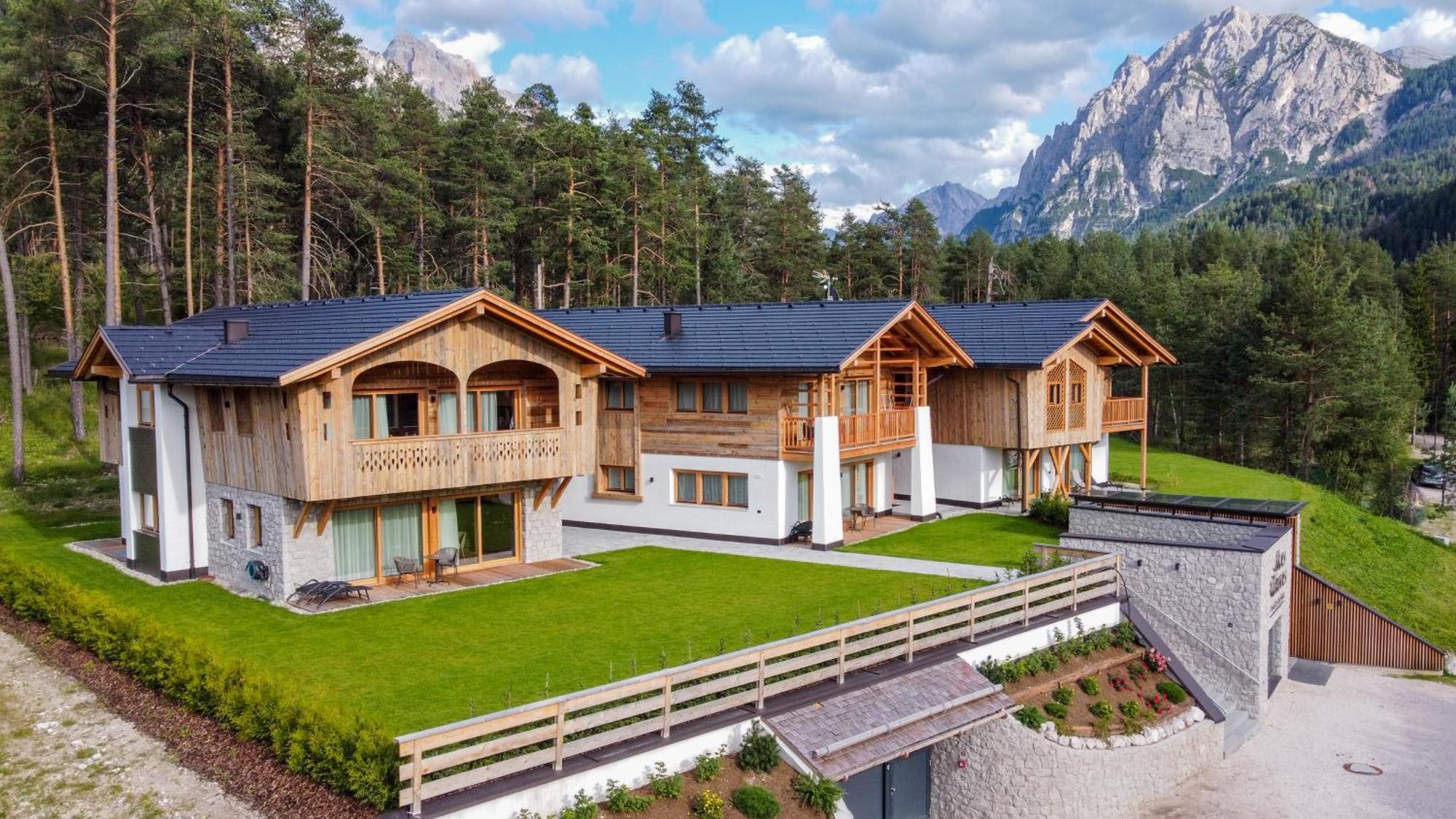 Les Ciases Chalets Dolomites San Vigilio Di Marebbe Exterior photo