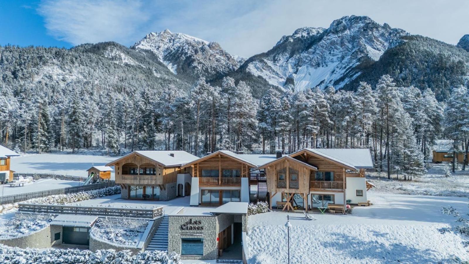 Les Ciases Chalets Dolomites San Vigilio Di Marebbe Exterior photo