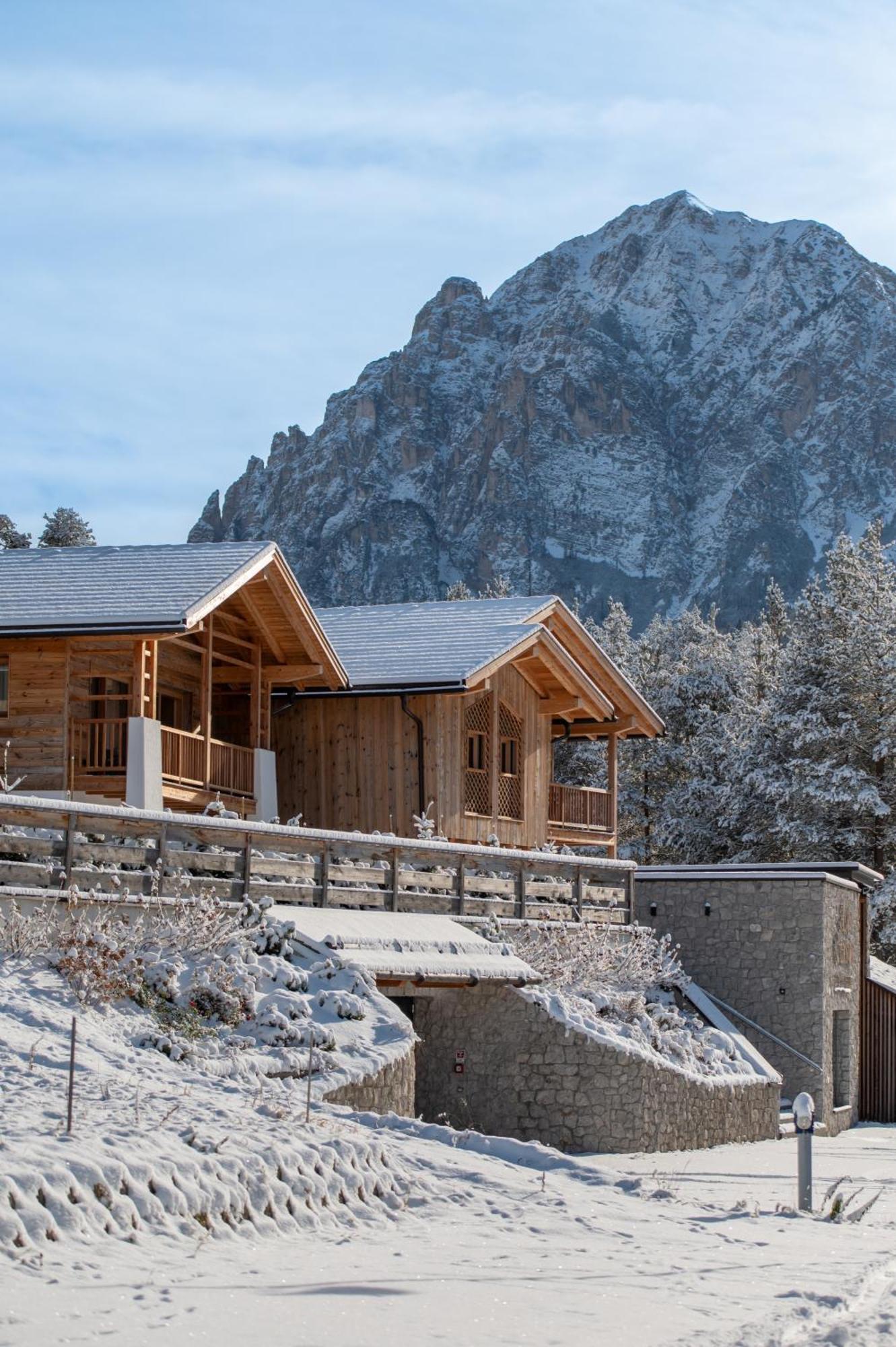 Les Ciases Chalets Dolomites San Vigilio Di Marebbe Exterior photo